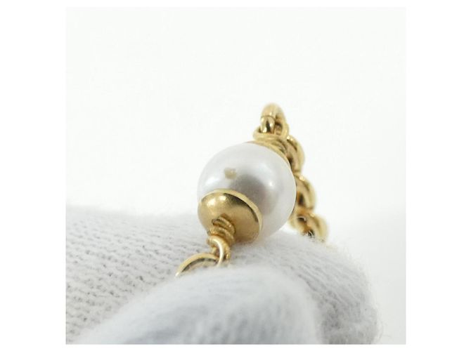 Collar Chanel ABC235 Rosa Blanco Dorado - vista 6