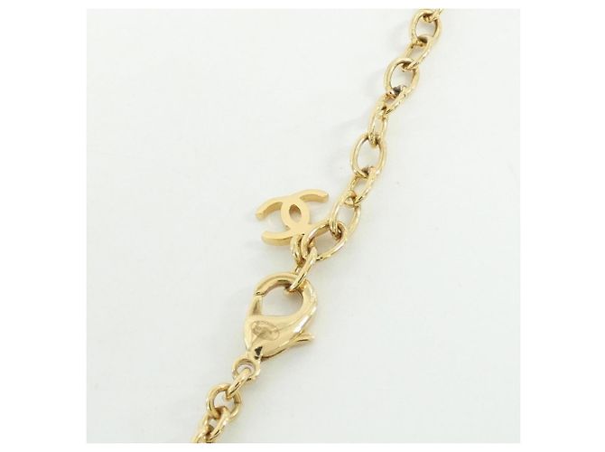 Collar Chanel ABC235 Rosa Blanco Dorado - vista 7