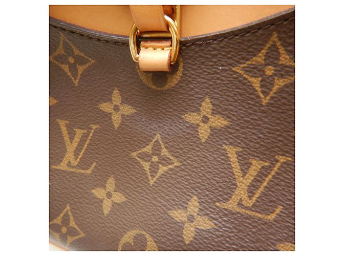 Borsa a tracolla Louis Vuitton Monogram Deauville MINI Marrone - vista 12
