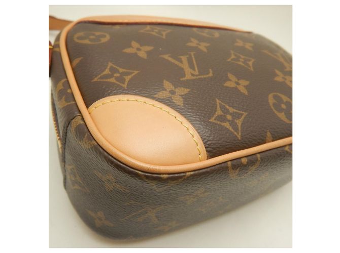 Borsa a tracolla Louis Vuitton Monogram Deauville MINI Marrone - vista 18