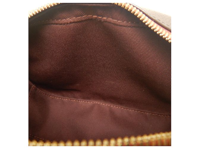 Borsa a tracolla Louis Vuitton Monogram Deauville MINI Marrone - vista 20