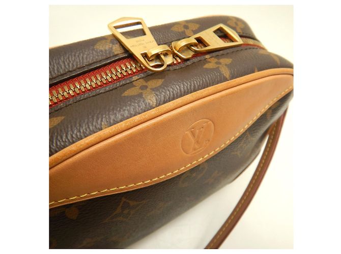 Borsa a tracolla Louis Vuitton Monogram Deauville MINI Marrone - vista 9