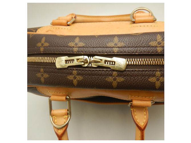 Borsa Louis Vuitton Monogram Trouville Marrone - vista 11