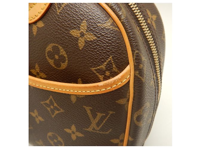 Borsa Louis Vuitton Monogram Trouville Marrone - vista 12