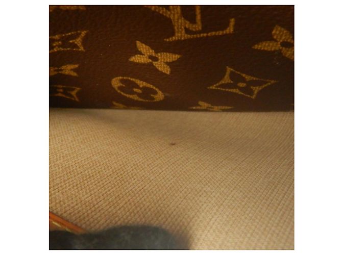 Borsa Louis Vuitton Monogram Trouville Marrone - vista 16