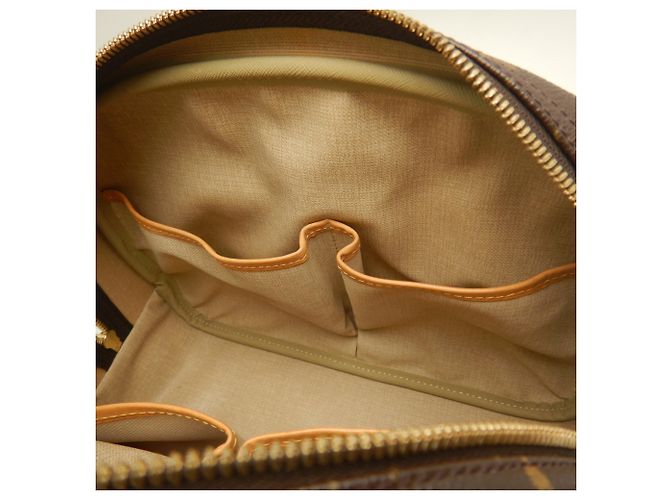 Borsa Louis Vuitton Monogram Trouville Marrone - vista 17