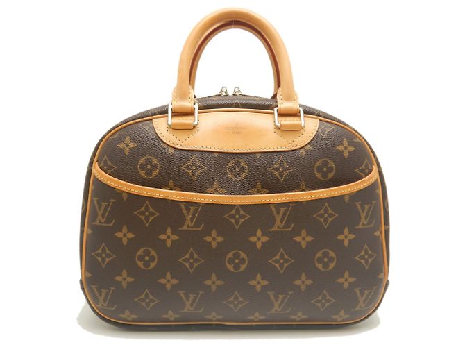 Borsa Louis Vuitton Monogram Trouville Marrone - vista 2
