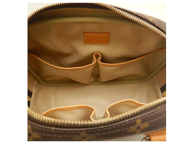 Borsa Louis Vuitton Monogram Trouville Marrone - vista 4