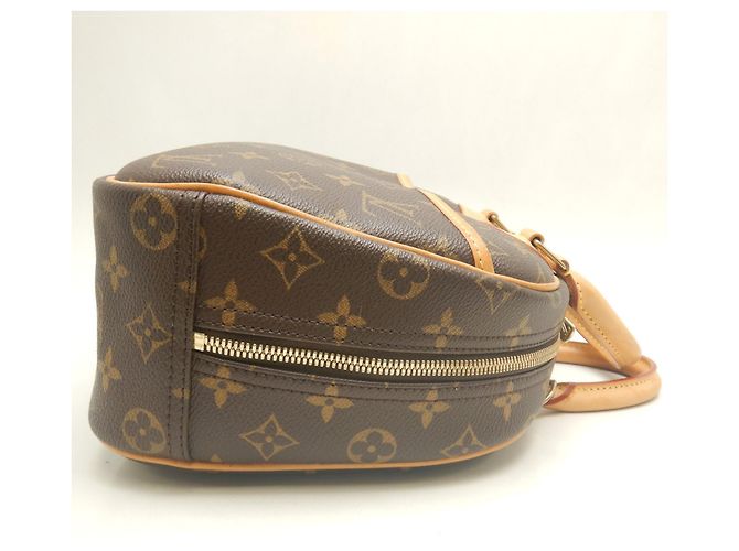 Borsa Louis Vuitton Monogram Trouville Marrone - vista 5