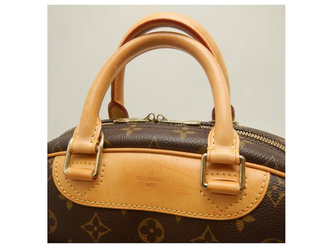 Borsa Louis Vuitton Monogram Trouville Marrone - vista 7
