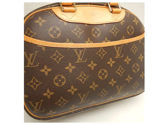 Borsa Louis Vuitton Monogram Trouville Marrone - vista 9