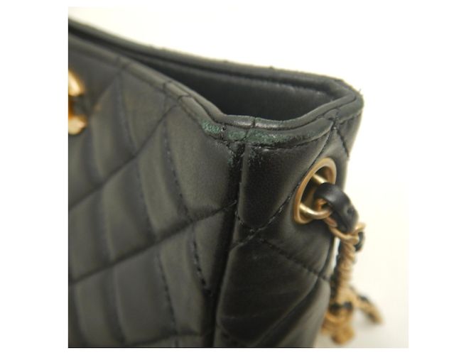 Borsa a spalla Chanel Matelassé Small Hobo con catena Nero - vista 10