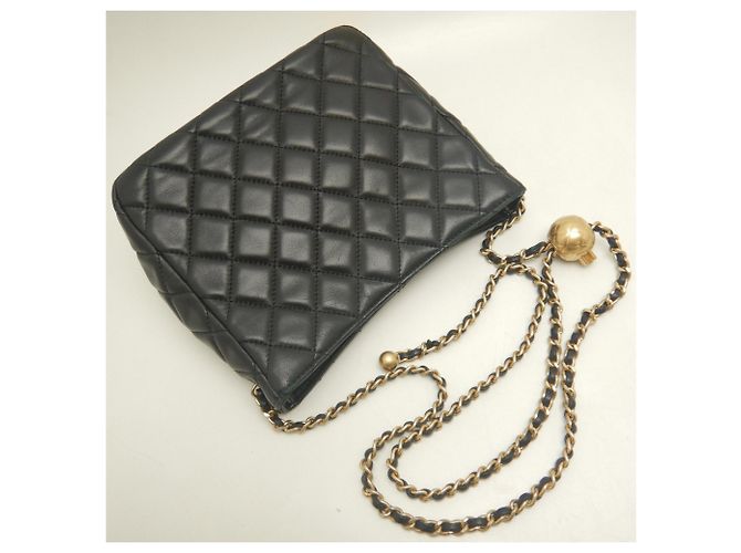 Borsa a spalla Chanel Matelassé Small Hobo con catena Nero - vista 3