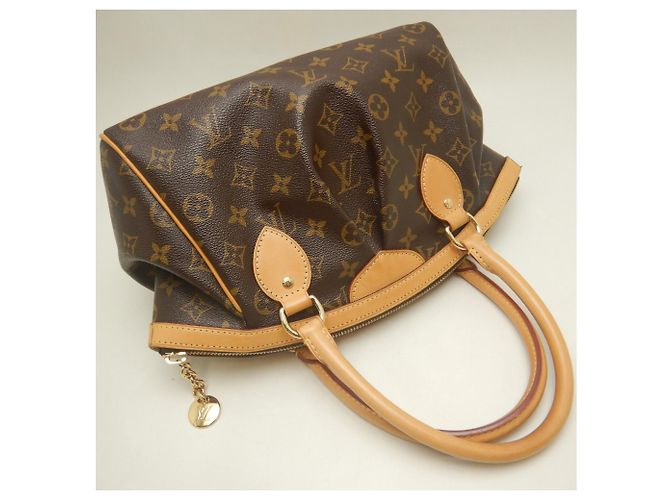 Borsa Tote Louis Vuitton Monogram Tivoli PM Marrone - vista 3