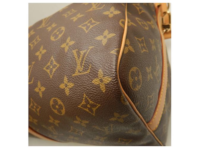 Louis Vuitton Monogram Keepall Bandoulière 45 Boston Bag Marrone - vista 14