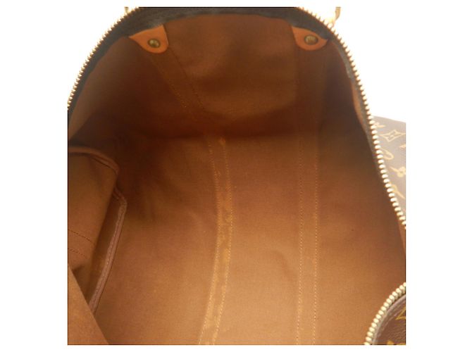 Louis Vuitton Monogram Keepall Bandoulière 45 Boston Bag Marrone - vista 18