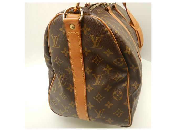 Louis Vuitton Monogram Keepall Bandoulière 45 Boston Bag Marrone - vista 6
