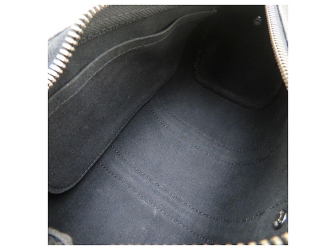 Louis Vuitton Monogram Eclipse Keepall Bandoulière 25 Nero - vue 6