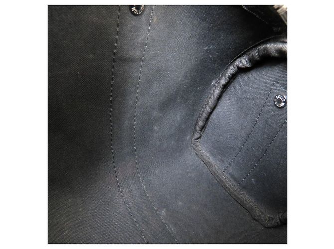 Louis Vuitton Monogram Eclipse Keepall Bandoulière 25 Nero - vue 7