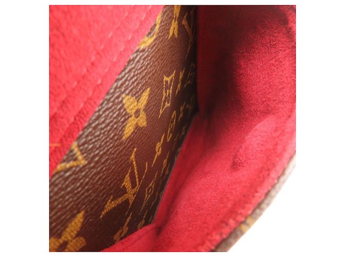 Borsa a tracolla Louis Vuitton Monogram Vivacite GM Marrone - vista 13