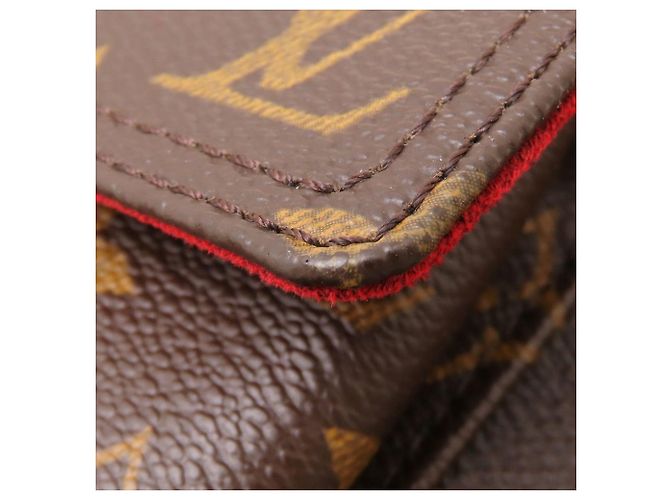 Borsa a tracolla Louis Vuitton Monogram Vivacite GM Marrone - vista 15
