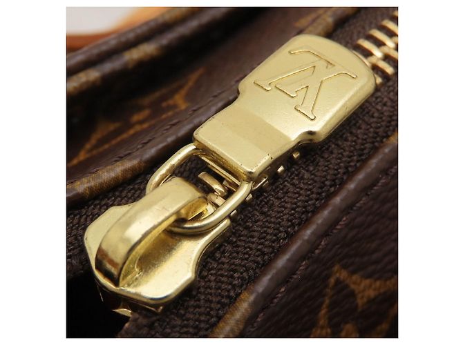 Borsa a tracolla Louis Vuitton Monogram Vivacite GM Marrone - vista 19