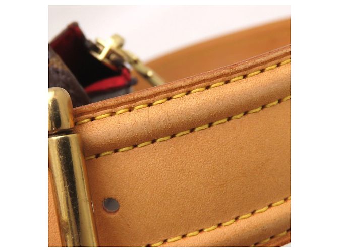 Borsa a tracolla Louis Vuitton Monogram Vivacite GM Marrone - vista 21