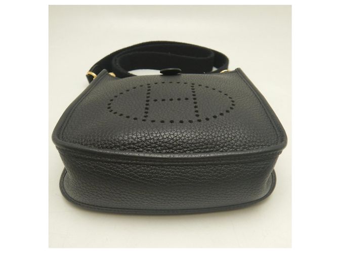 Hermès Borsa a tracolla Hermes Evelyne TPM Marrone - vista 7