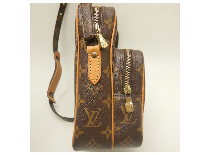 Borsa a tracolla Louis Vuitton Monogram Amazon Marrone - vista 7