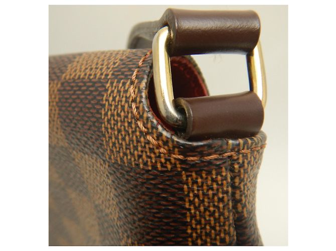 Borsa a tracolla Louis Vuitton Damier Musette Tango Damier ebene - vista 13