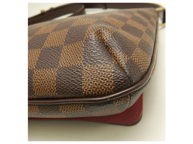 Borsa a tracolla Louis Vuitton Damier Musette Tango Damier ebene - vista 17