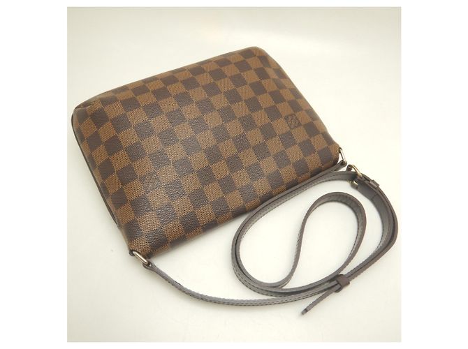 Borsa a tracolla Louis Vuitton Damier Musette Tango Damier ebene - vista 3