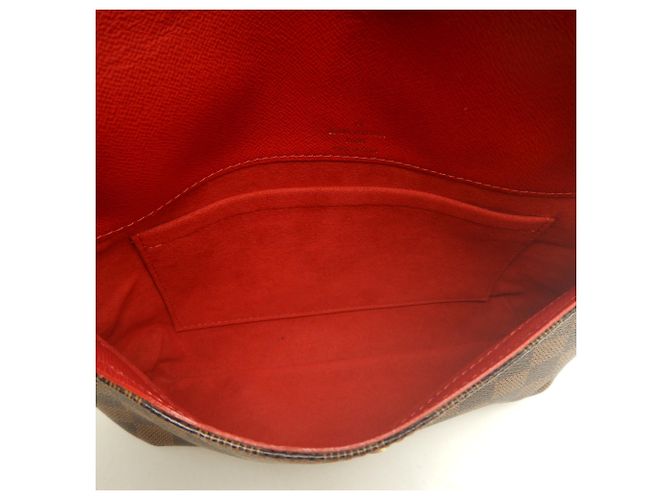 Borsa a tracolla Louis Vuitton Damier Musette Tango Damier ebene - vista 5