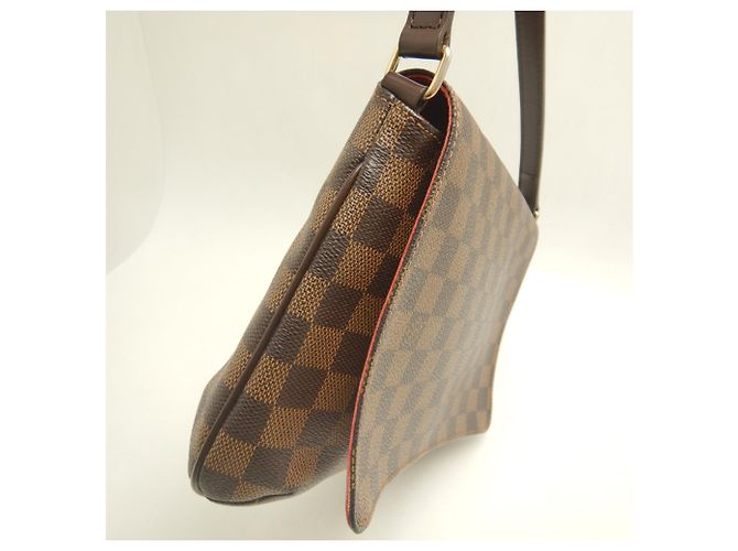 Borsa a tracolla Louis Vuitton Damier Musette Tango Damier ebene - vista 6