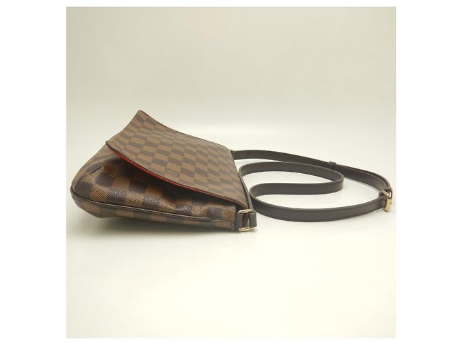 Borsa a tracolla Louis Vuitton Damier Musette Tango Damier ebene - vista 7