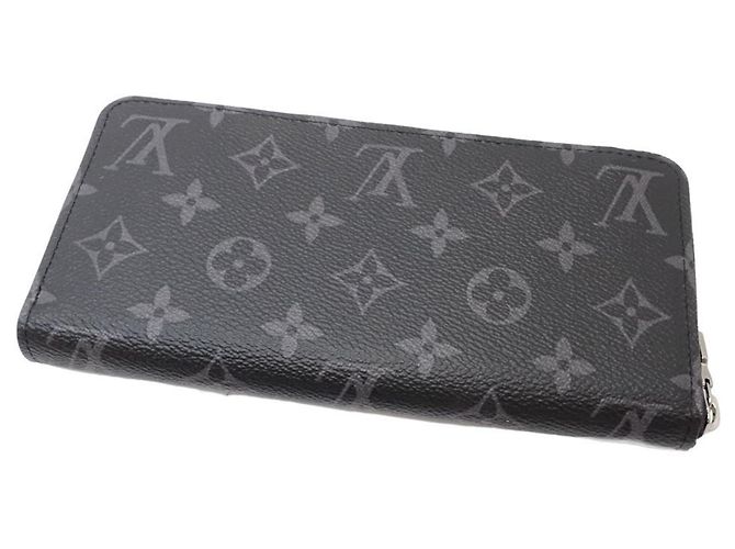 Louis Vuitton Monogram Eclipse Long Wallet Black - view 3
