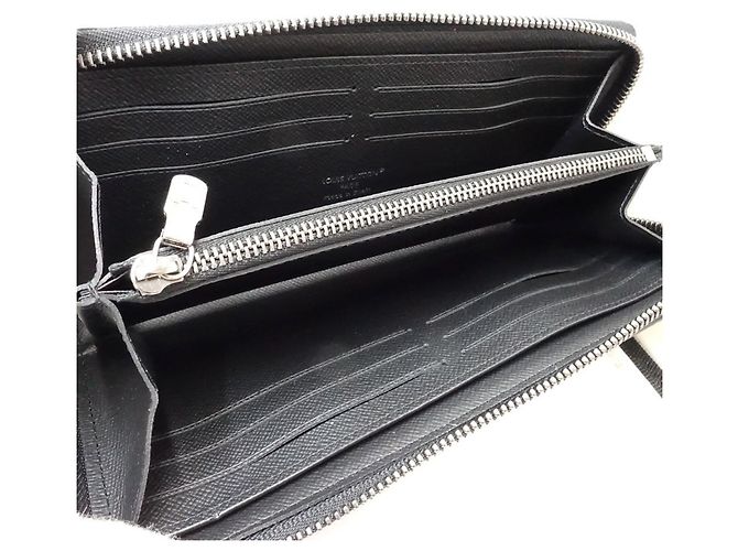 Louis Vuitton Monogram Eclipse Long Wallet Black - view 6
