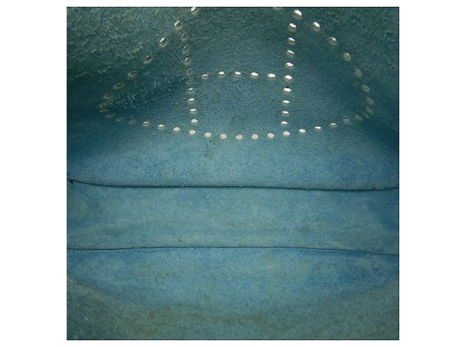 Hermès Borsa a tracolla Hermes Evelyne 3PM Blu - vista 17
