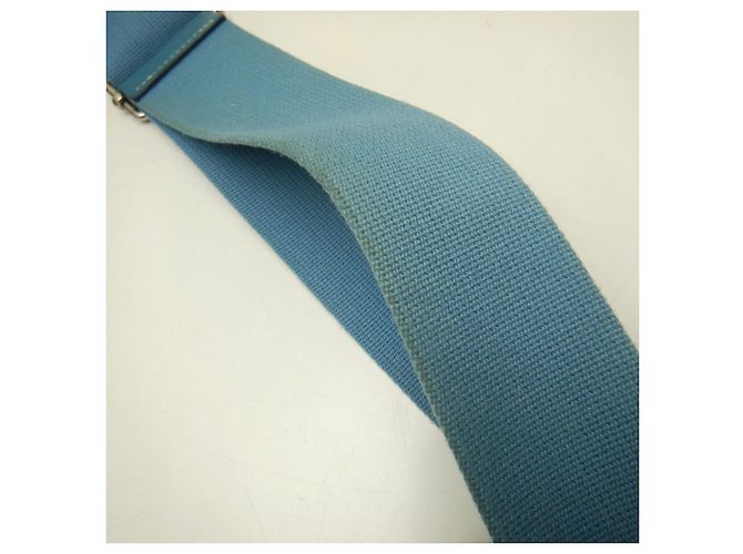 Hermès Borsa a tracolla Hermes Evelyne 3PM Blu - vista 9
