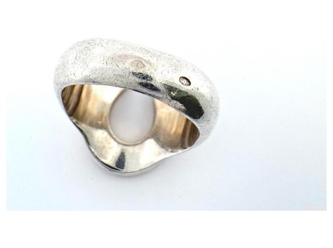 Ring Hermès Anello a fascia HERMES Horseshoe in oro giallo 18K e argento sterling D'oro - vista 5