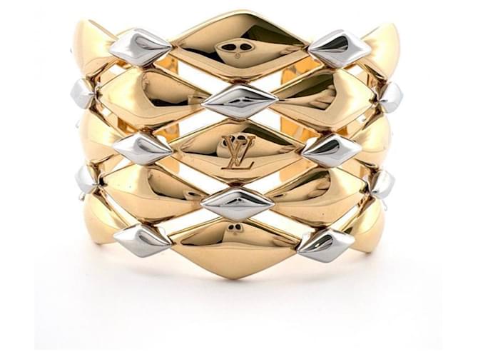 Bracciale Louis Vuitton Maltage Studs Argento D'oro - vista 2