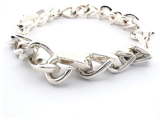 Bracciale a maglie Tiffany & Co. Forge in argento sterling 925 - vista 2