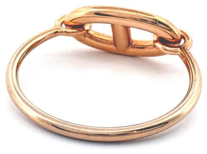 Ring Hermès Anello Hermes 18K Pink Gold Chaine d'Ancre Ronde - vista 3