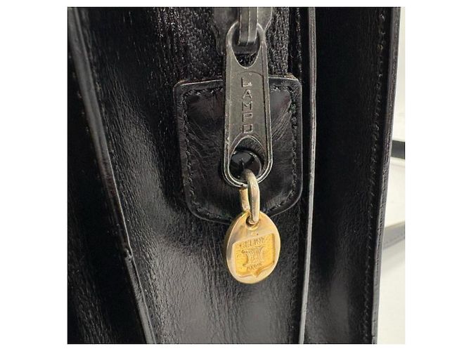 Céline Borsa a mano CELINE Triomphe in pelle Nero - vista 14