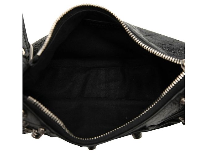 Borsa a tracolla Balenciaga Le Cagole XS Nero - vista 4