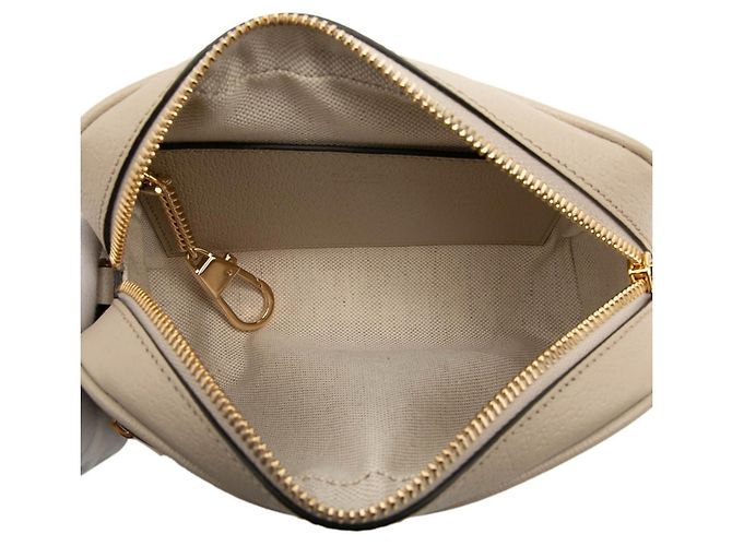 Bolsa de Ombro Gucci Ophidia GG Supreme Sherry Line Branco Bege - vista 4