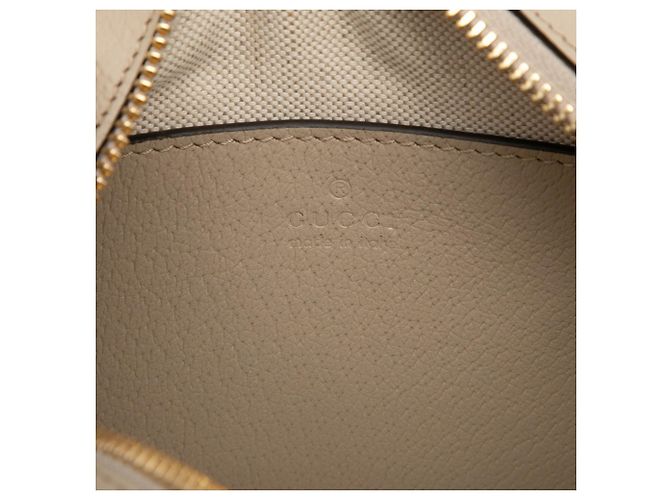 Bolsa de Ombro Gucci Ophidia GG Supreme Sherry Line Branco Bege - vista 5