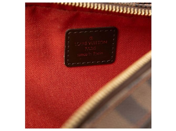 Borsa a tracolla Louis Vuitton Damier Geronimos Marrone - vista 5