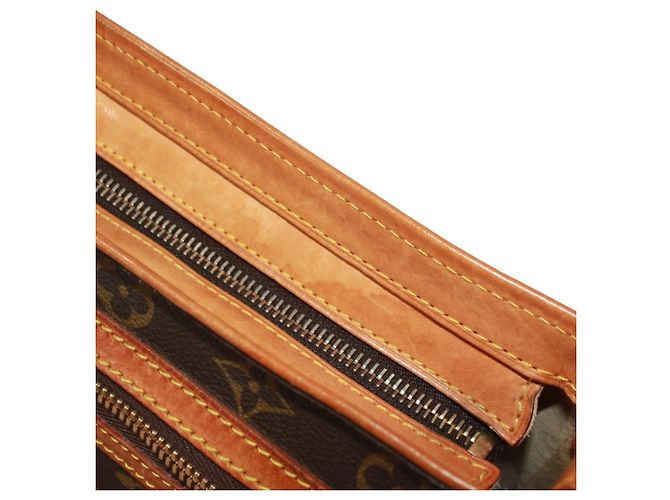 Borsa a tracolla Louis Vuitton Monogram Hudson GM Marrone Monogramma - vista 14