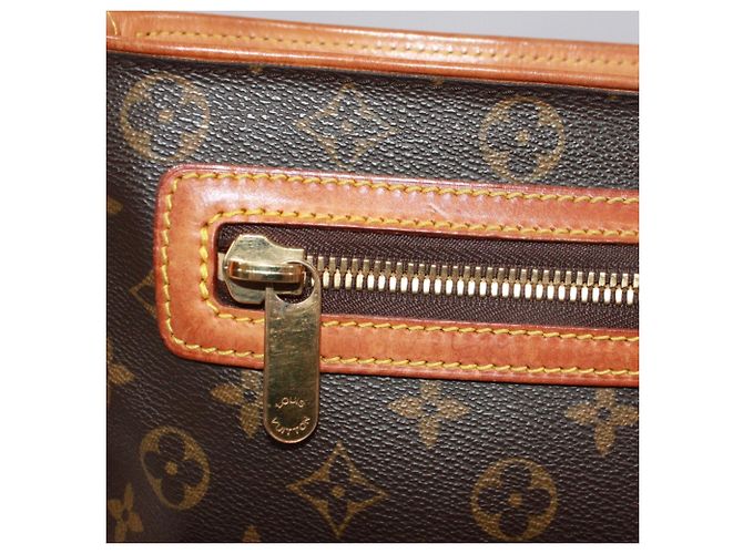 Borsa a tracolla Louis Vuitton Monogram Hudson GM Marrone Monogramma - vista 15
